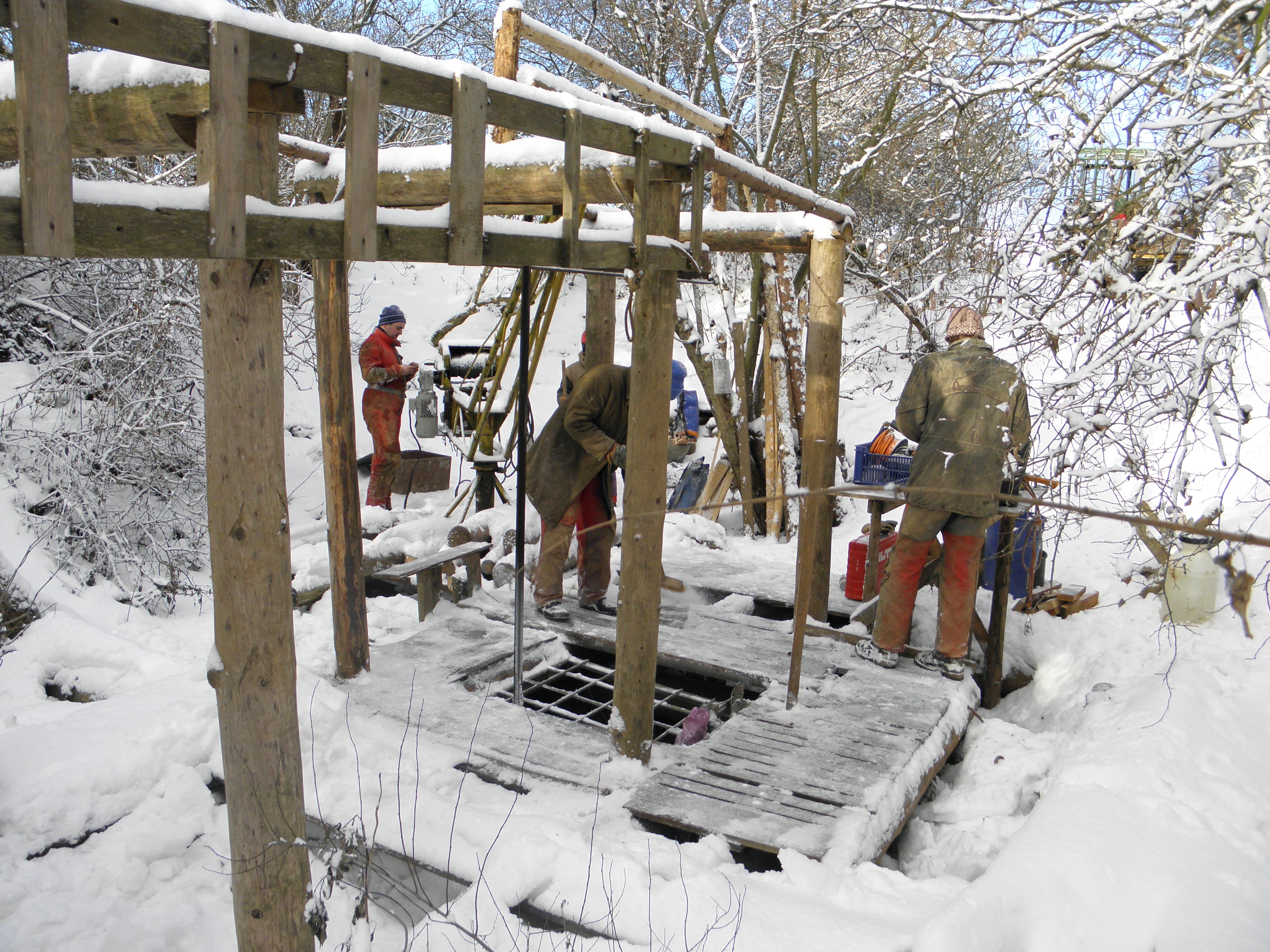 Typické zimní bádání - rok 2010